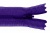 Молния потайная Т3 866, 20 см, капрон, цвет фиолетовый - купить в Октябрьском. Цена: 5.27 руб.