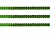 Пайетки "ОмТекс" на нитях, SILVER-BASE, 6 мм С / упак.73+/-1м, цв. 4 - зеленый - купить в Октябрьском. Цена: 484.77 руб.
