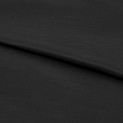 Ткань подкладочная Таффета, антист., 53 гр/м2, шир.150см, цвет чёрный - купить в Октябрьском. Цена 57.16 руб.