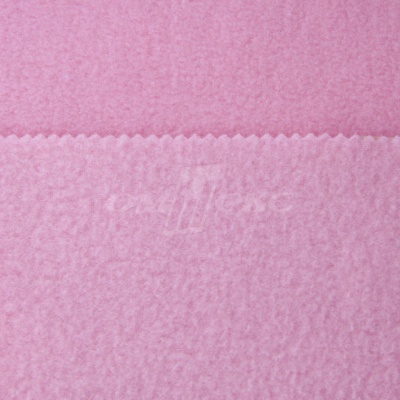 Флис окрашенный 15-2215, 250 гр/м2, шир.150 см, цвет светло-розовый - купить в Октябрьском. Цена 580.31 руб.