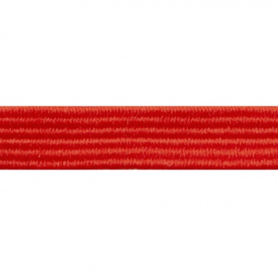 Резиновые нити с текстильным покрытием, шир. 6 мм ( упак.30 м/уп), цв.- 86-красный - купить в Октябрьском. Цена: 155.22 руб.