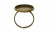 Заготовка для рукоделия металлическая фигурная для кольца 15мм - купить в Октябрьском. Цена: 7.44 руб.