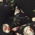 Плательная ткань "Фламенко" 3.1, 80 гр/м2, шир.150 см, принт растительный - купить в Октябрьском. Цена 239.03 руб.