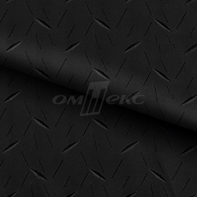 Ткань подкладочная жаккард Р14076-1, чёрный, 85 г/м2, шир. 150 см, 230T - купить в Октябрьском. Цена 166.45 руб.