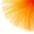 Фатин матовый 16-127, 12 гр/м2, шир.300см, цвет оранжевый - купить в Октябрьском. Цена 96.31 руб.