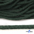Шнур плетеный d-6 мм, 70% хлопок 30% полиэстер, уп.90+/-1 м, цв.1083-тём.зелёный - купить в Октябрьском. Цена: 588 руб.