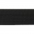 Резинка 25 мм Тканая, 13,75 гр/п.м, (бобина 25 +/-0,5 м) - черная  - купить в Октябрьском. Цена: 11.67 руб.