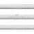 Шнур В-803 8 мм плоский белый (100 м) - купить в Октябрьском. Цена: 807.59 руб.
