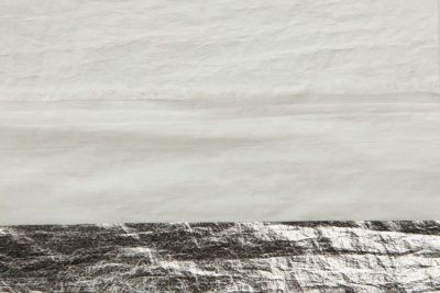 Текстильный материал "Диско"#1805 с покрытием РЕТ, 40гр/м2, 100% полиэстер, цв.2-серебро - купить в Октябрьском. Цена 444.86 руб.