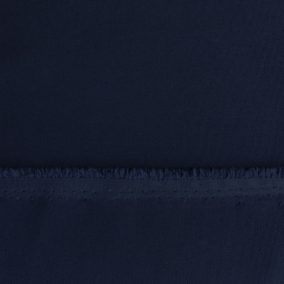 Костюмная ткань "Элис", 220 гр/м2, шир.150 см, цвет т.синий - купить в Октябрьском. Цена 308 руб.