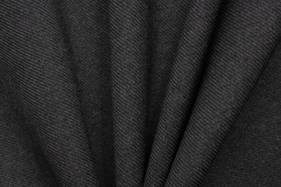 Ткань костюмная 25505 2003, 265 гр/м2, шир.150см, цвет т.серый - купить в Октябрьском. Цена 418.73 руб.