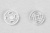 Кнопки пришивные пластиковые 11,5 мм, блистер 24шт, цв.-прозрачные - купить в Октябрьском. Цена: 59.44 руб.