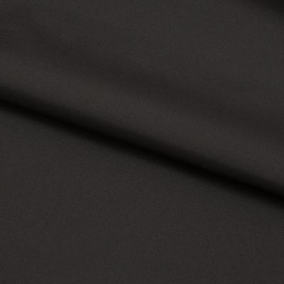Курточная ткань Дюэл Middle (дюспо), WR PU Milky, Black/Чёрный 80г/м2, шир. 150 см - купить в Октябрьском. Цена 123.45 руб.
