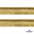 Кант атласный 136, шир. 12 мм (в упак. 65,8 м), цвет золото - купить в Октябрьском. Цена: 433.08 руб.
