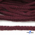 Шнур плетеный d-6 мм круглый, 70% хлопок 30% полиэстер, уп.90+/-1 м, цв.1070-бордовый - купить в Октябрьском. Цена: 588 руб.